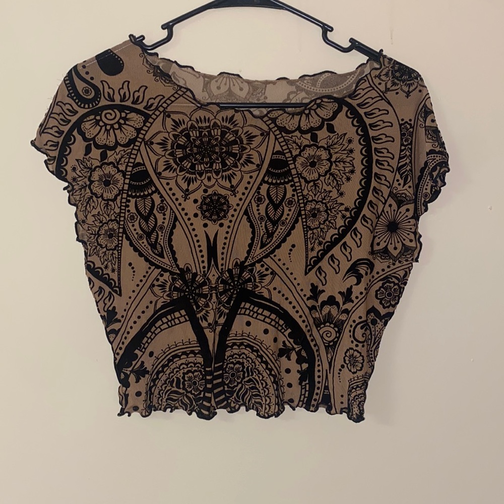Sheer top
